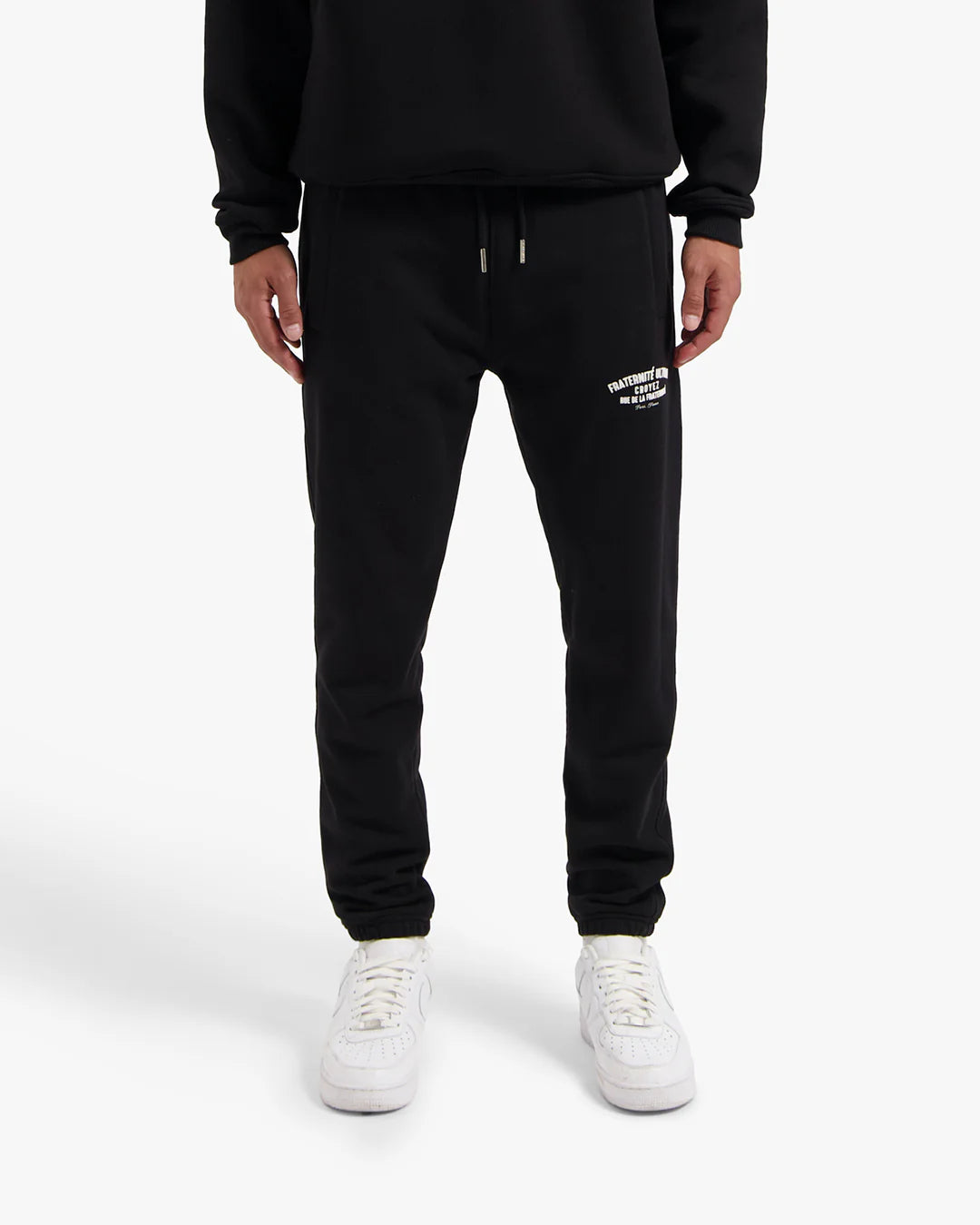 Croyez fraternite ultime sweatpants - black