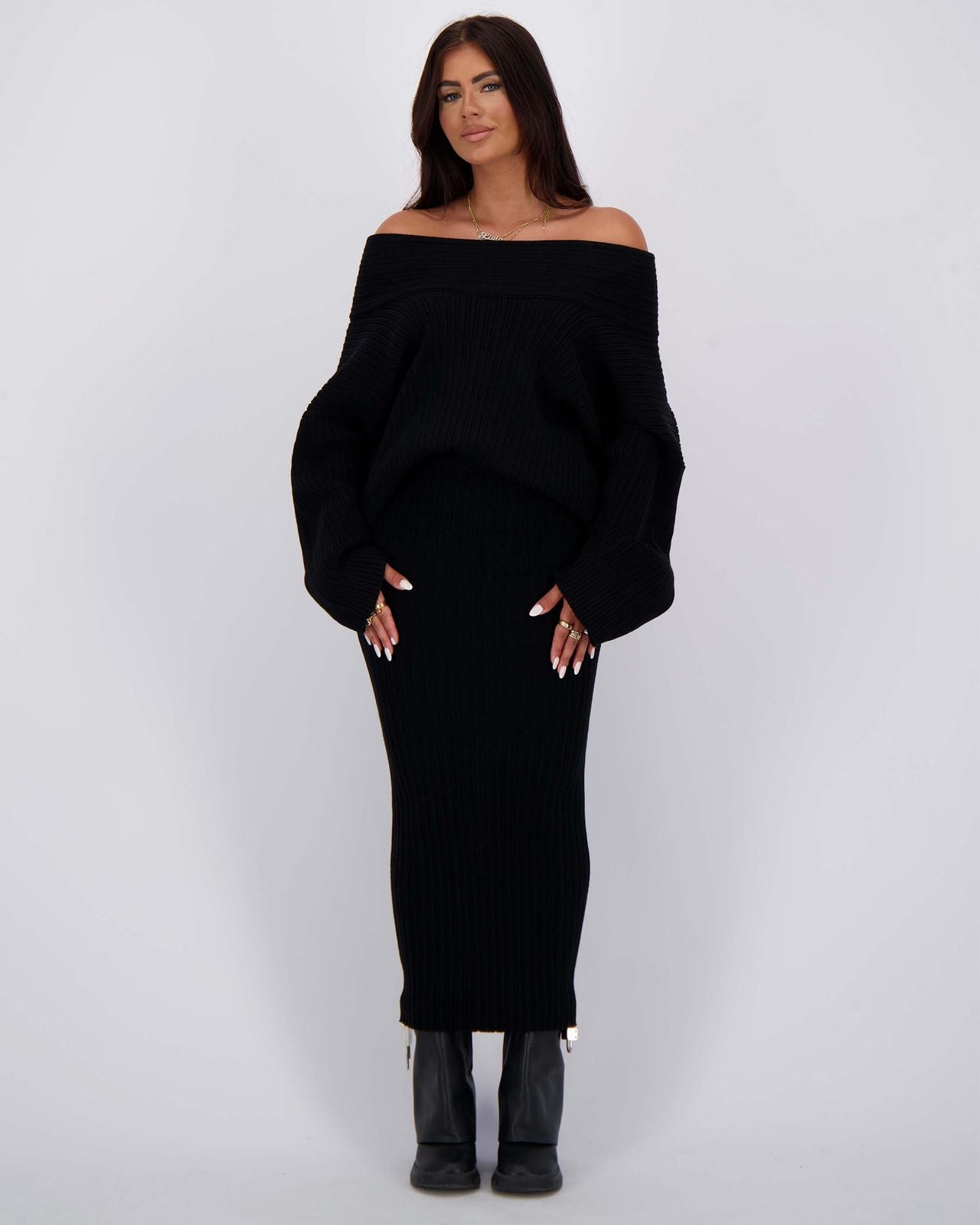 Reinders kourtney set - zwart