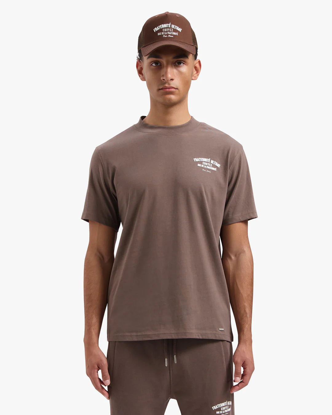 Croyez fraternite ultime t-shirt - brown