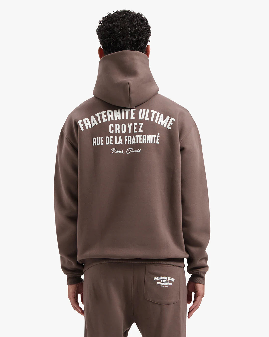 Croyez fraternite ultime hoodie - brown