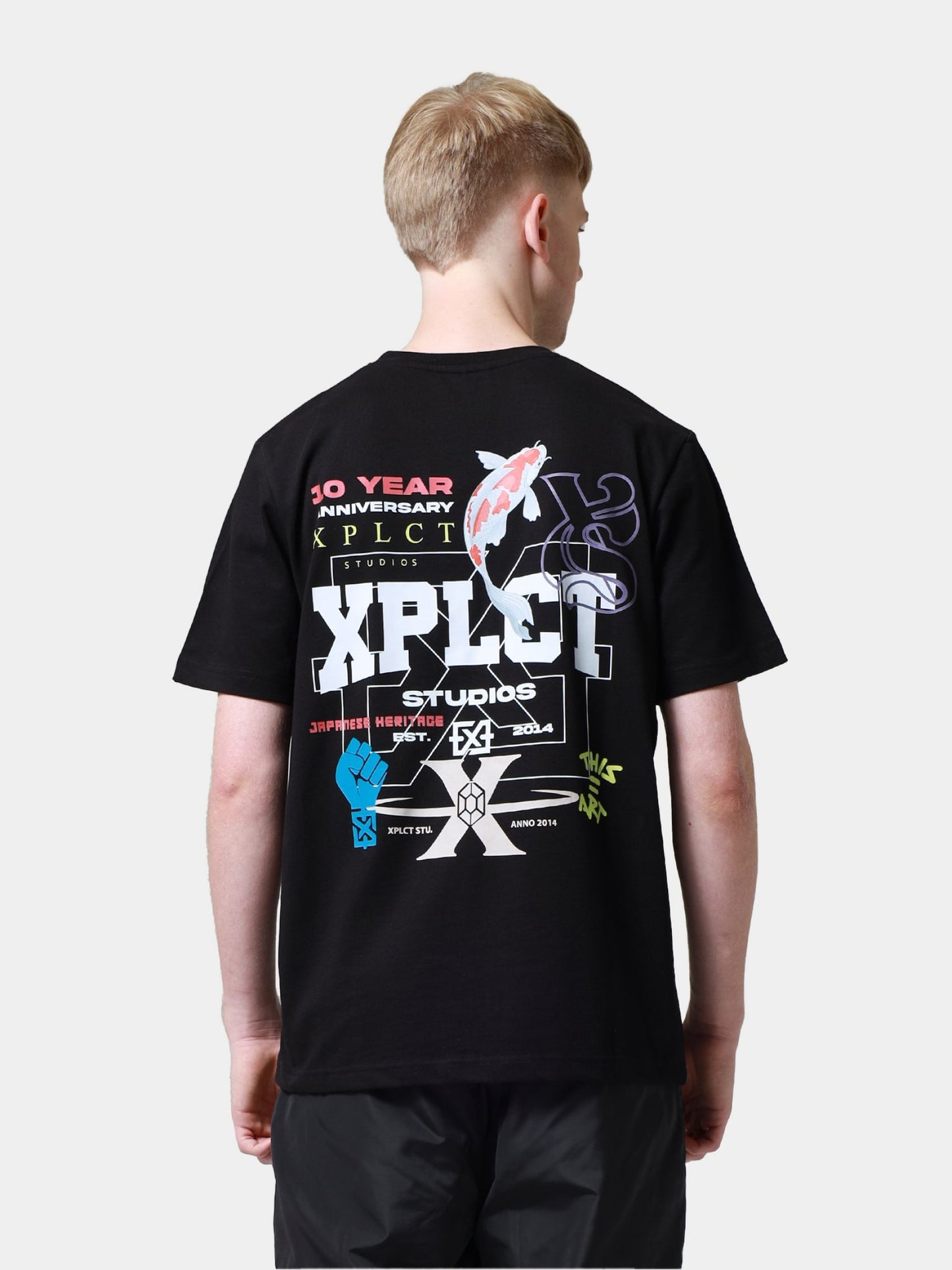 XPLCT decade tee - black