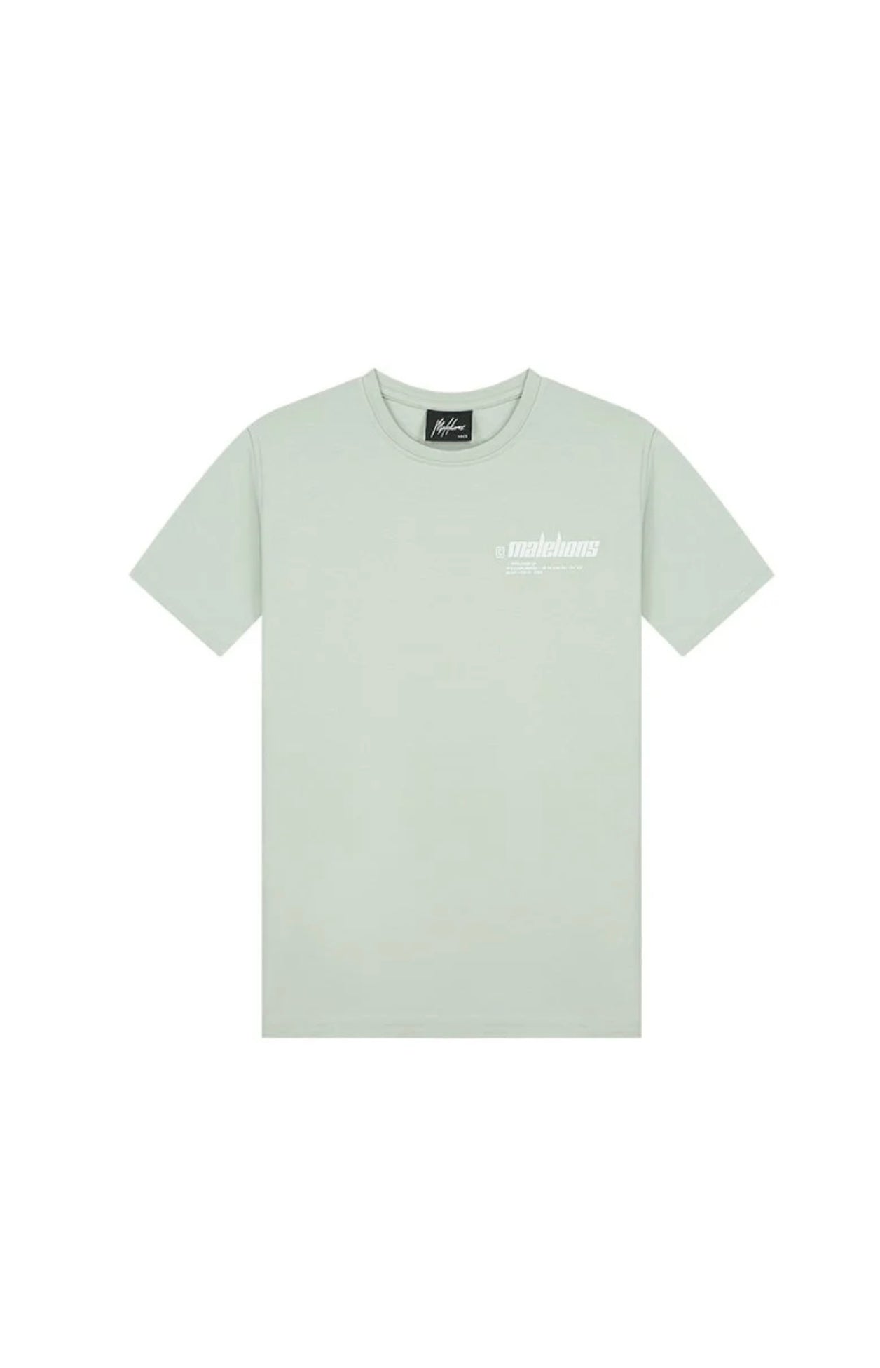 Malelions junior worldwide t-shirt - aqua grey