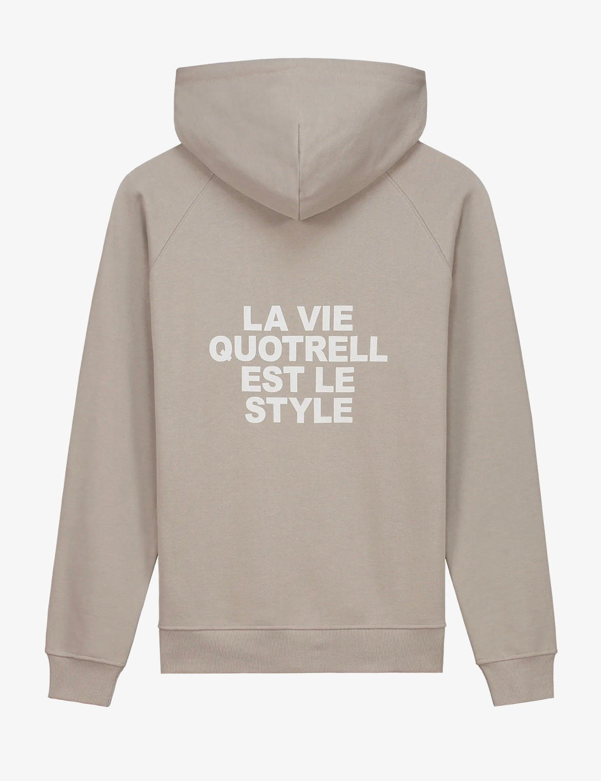 Quotrell La Vie hoodie - concrete/cement