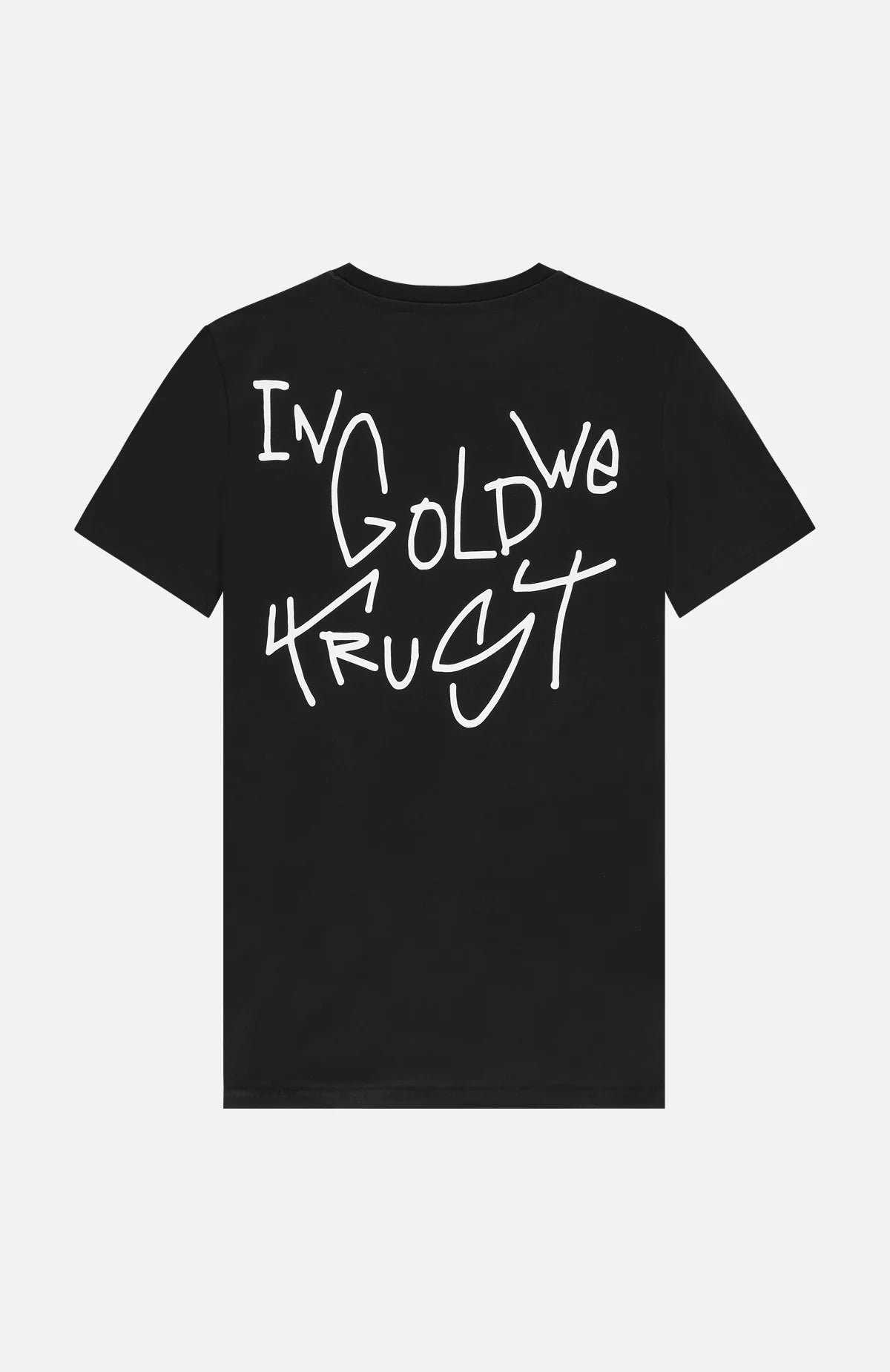 In gold we trust the koston t-shirt - black