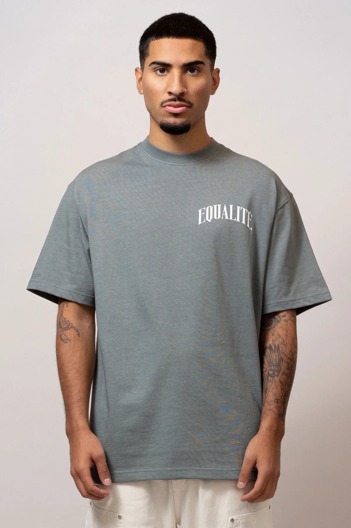 Equalite oliver oversized tee - grey