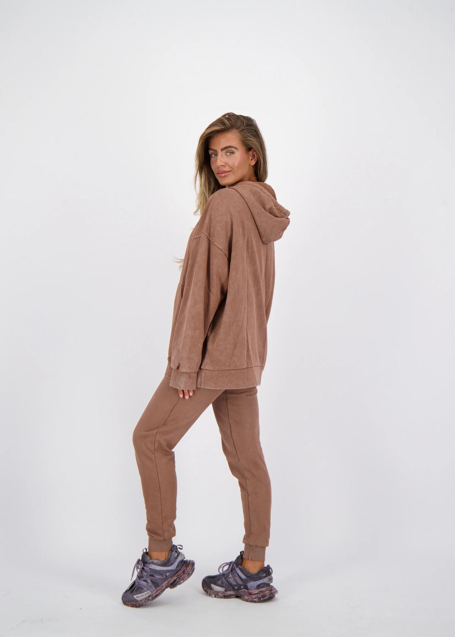 Reinders cardigan vintage wash - wash cacao