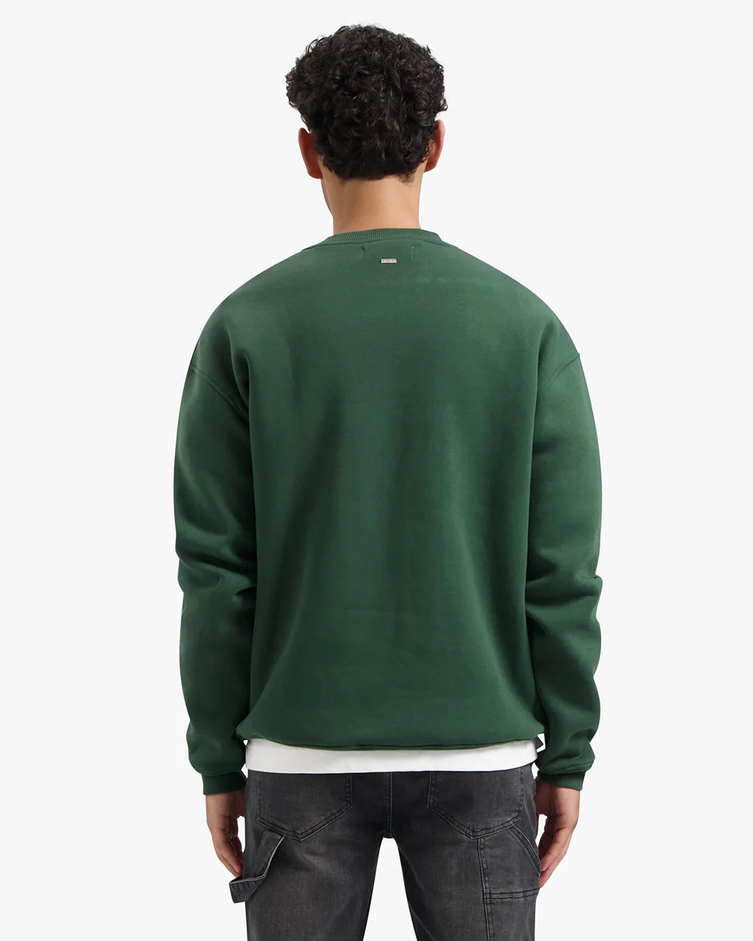 Croyez initial sweater - dark green