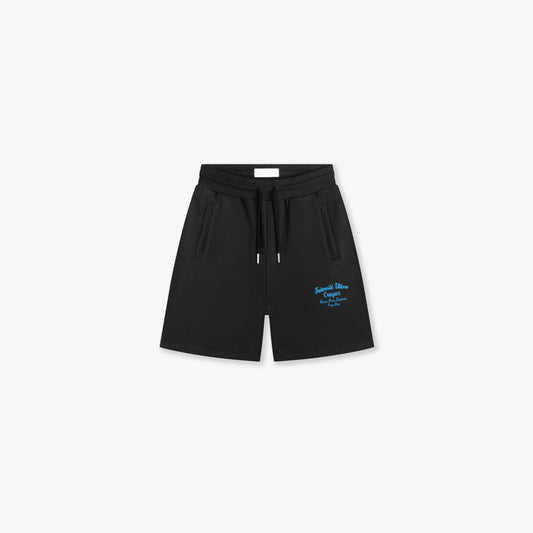 Croyez fraternité shorts - vintage black/royal blue