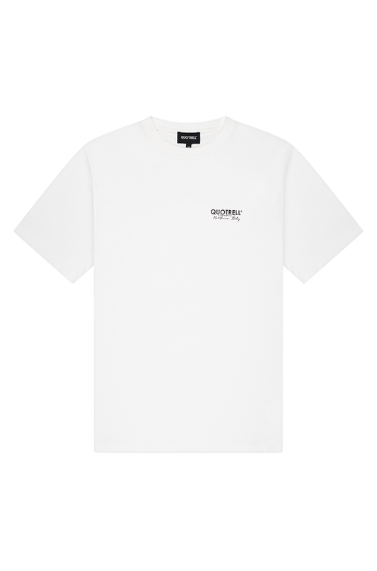 Quotrell engine t-shirt - white