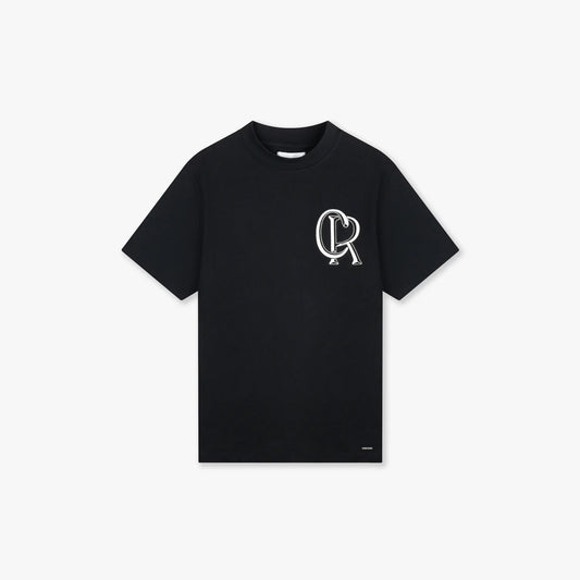 Croyez initial t-shirt - black