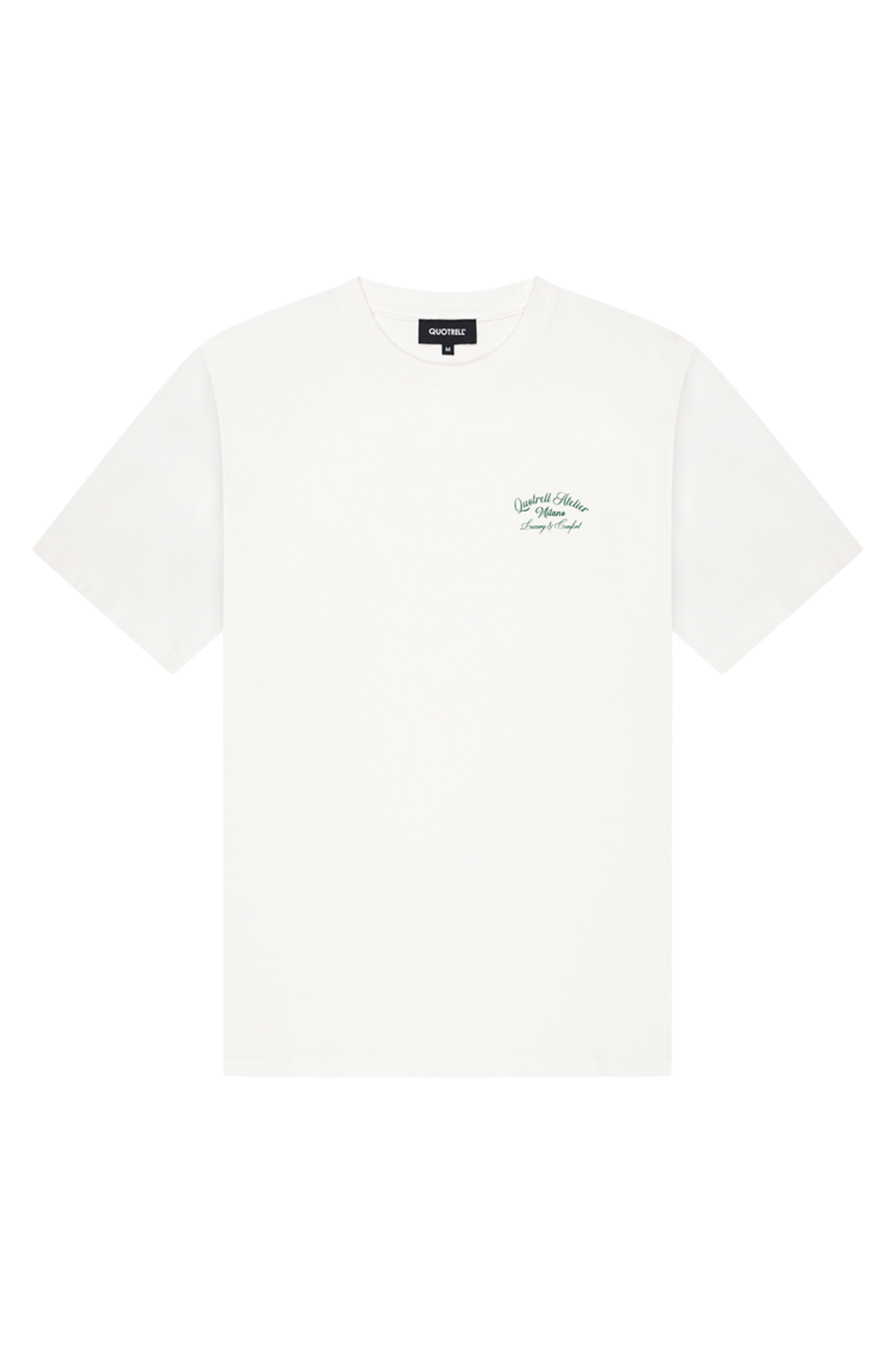 Quotrell atelier milano t-shirt - off white/green