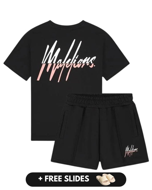 malelions women kiki set - black/pink