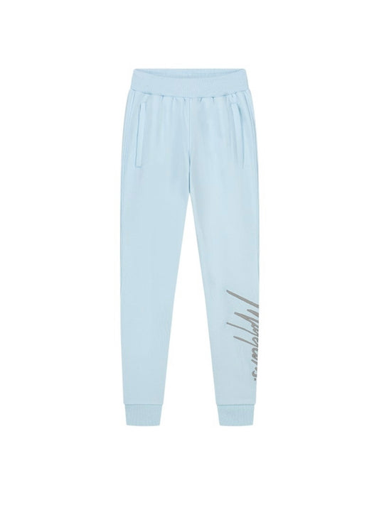 Malelions junior split sweatpants - light blue/grey