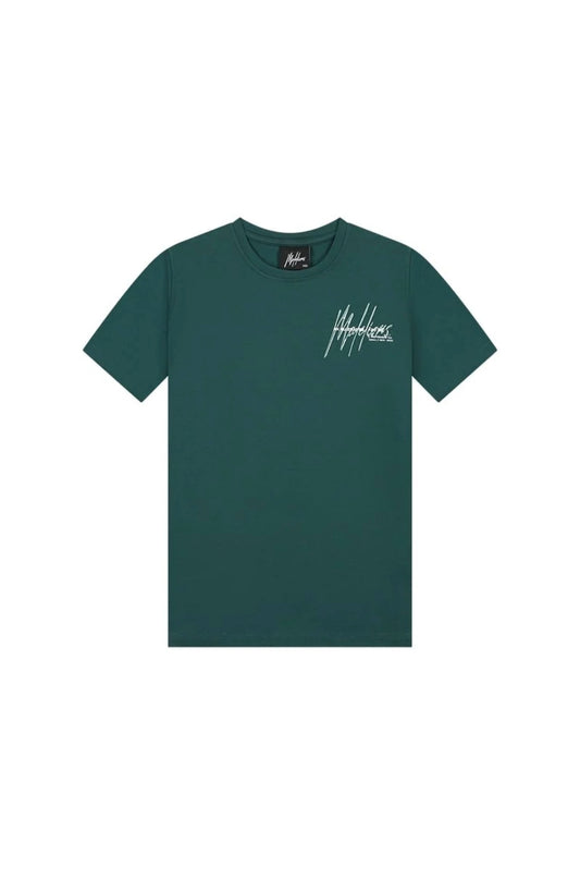 Malelions junior space t-shirt - dark green/mint