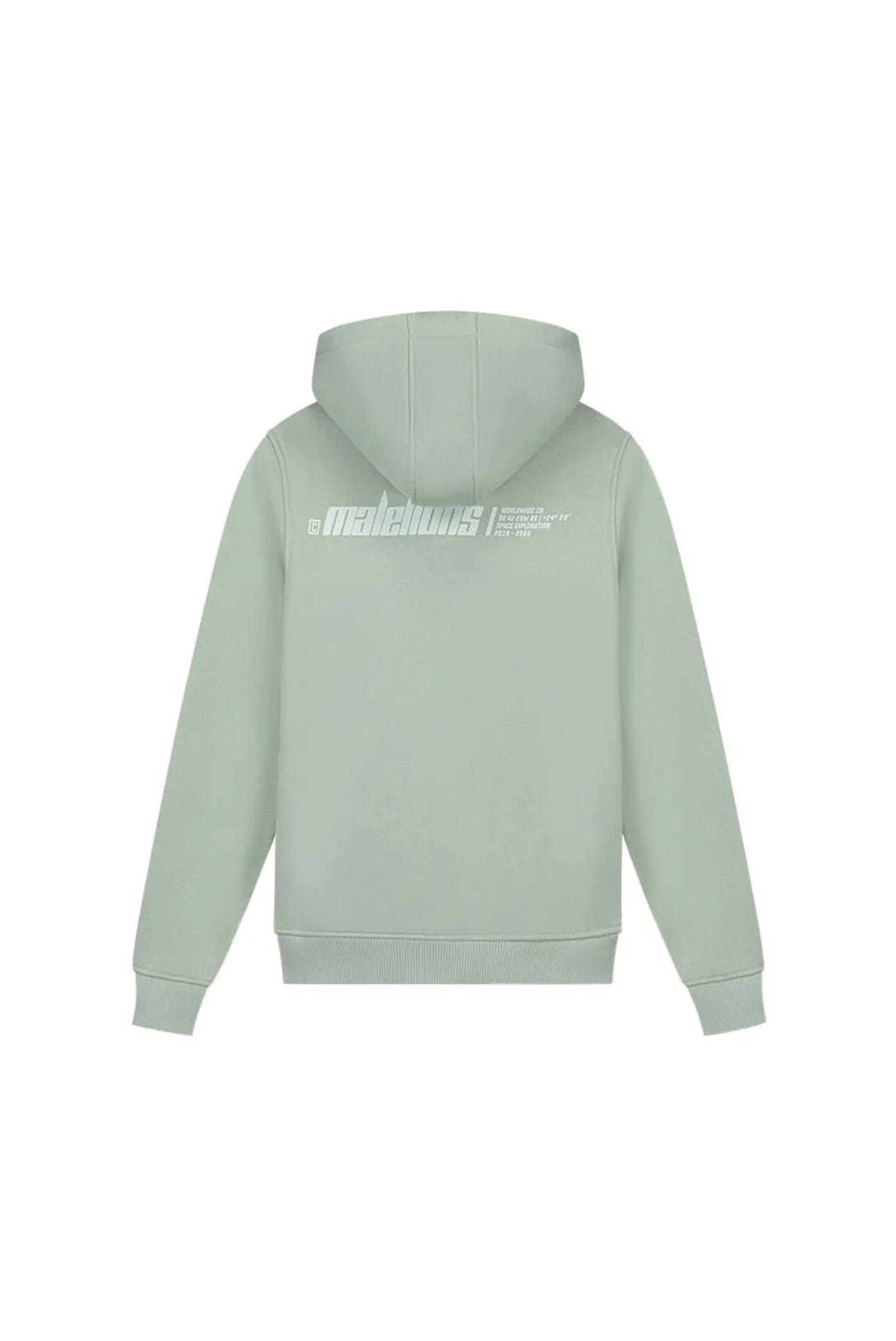 Malelions junior worldwide hoodie - aqua grey