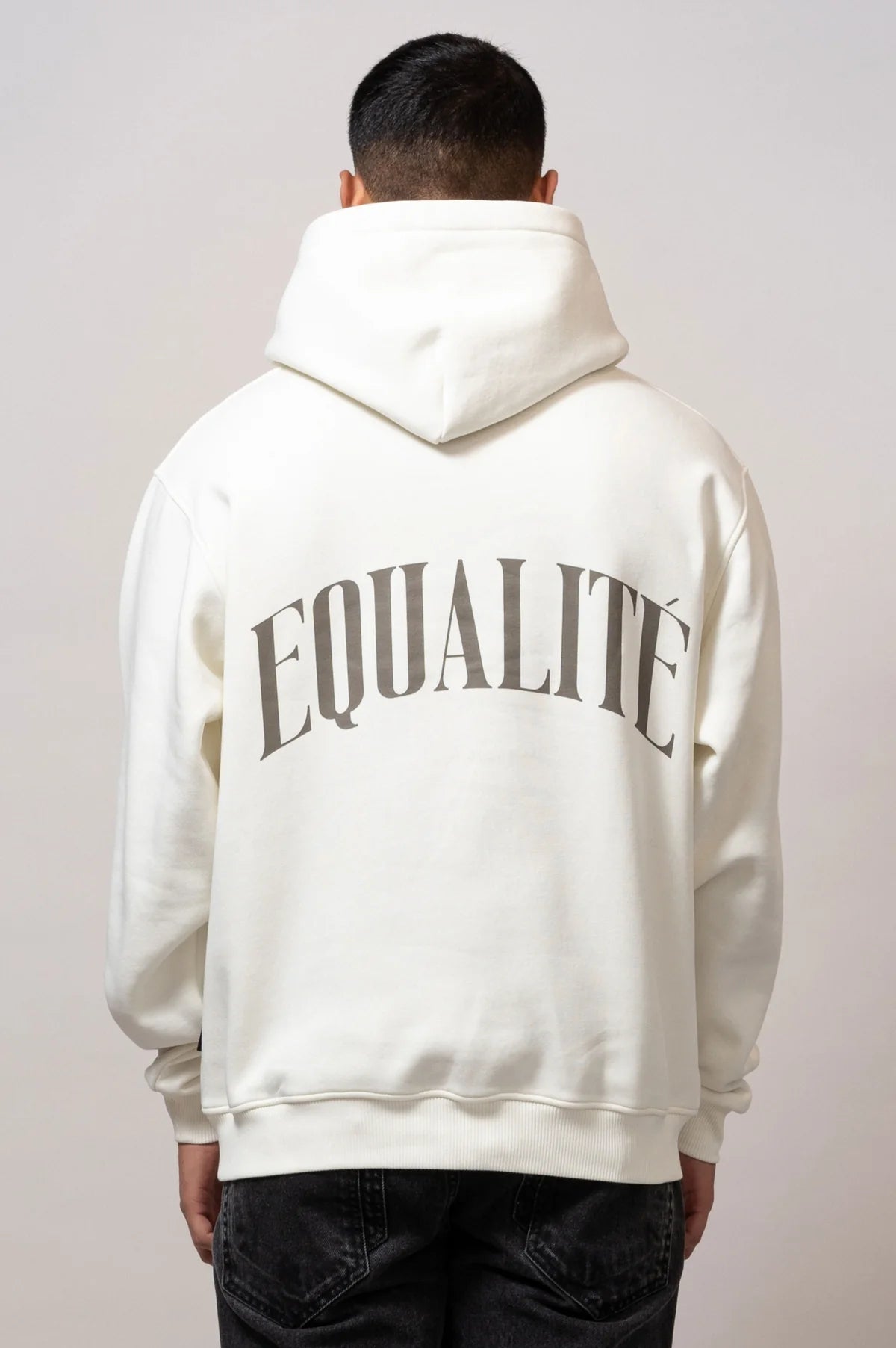 Equalite oliver oversized hoodie - off white