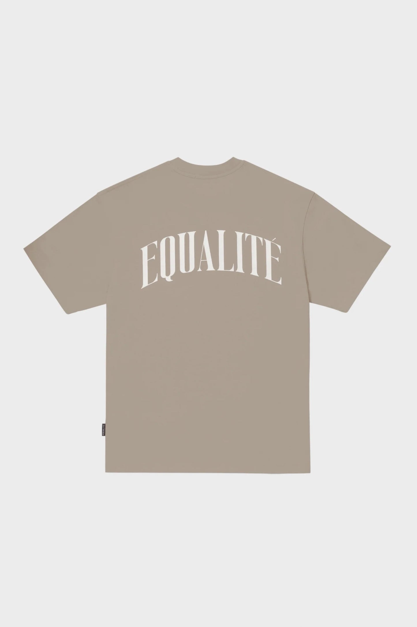 Equalite oliver oversized tee - taupe
