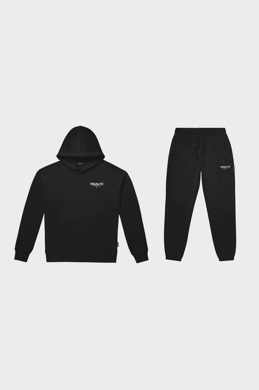 Equalite societe jogger set - black